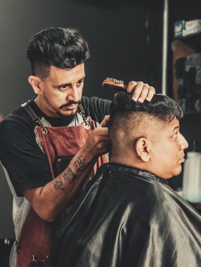 Mohammed Khalil, skäggvård och rakblad på Ekblom Barber